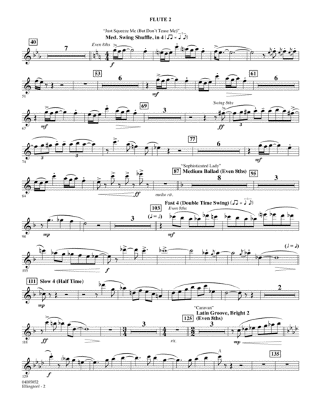 Ellington Arr Stephen Bulla Flute 2 Page 2