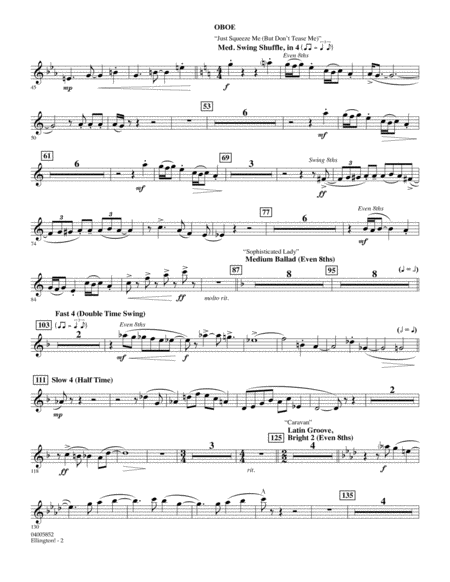 Ellington Arr Stephen Bulla Oboe Page 2