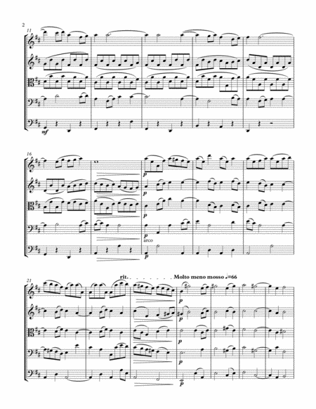 Enchantress String Quintet Page 2