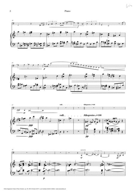 Entia Imaginaria Tuba Piano Version Page 2