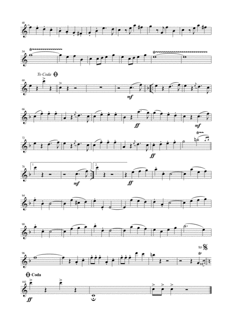 Entrance March From The Gypsy Baron For Clarinet Quartet Page 2