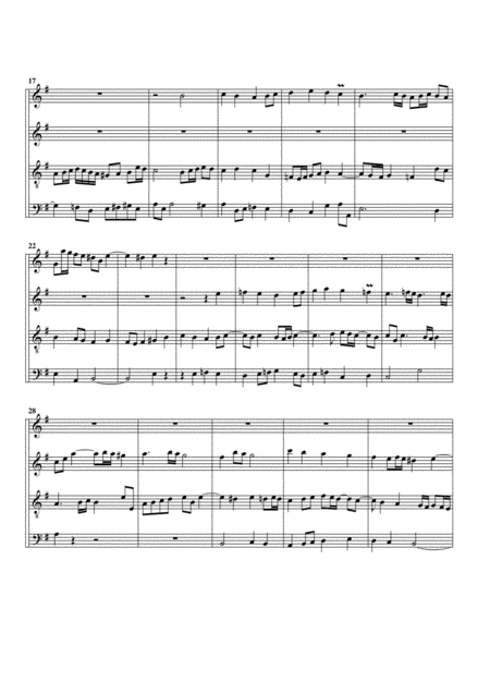 Es Woll Uns Gott Genaedig Sein No 2 Arrangement For 4 Recorders Page 2