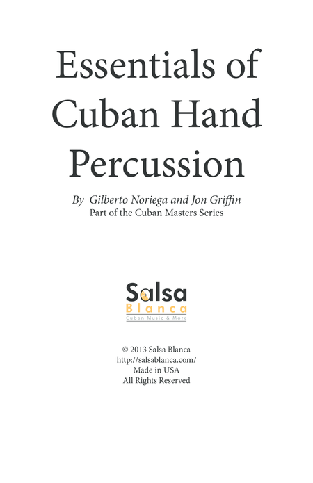 Essentials Of Cuban Hand Percussion Page 2