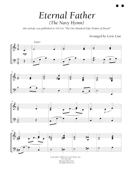 Eternal Father The Navy Hymn Page 2