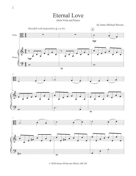 Eternal Love Viola Piano Page 2