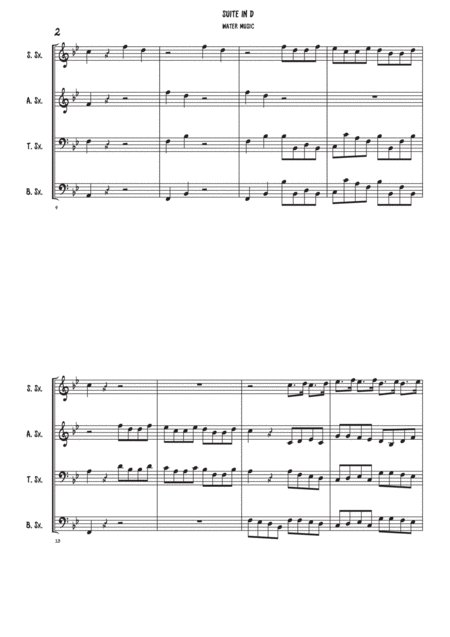Etude In Improvization For Solo Flute Page 2