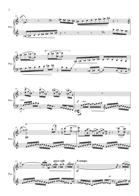 Etude Pastorale For Piano Page 2