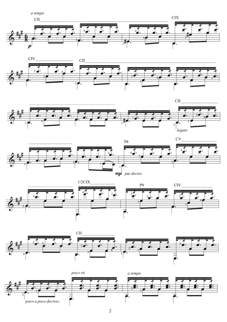 Etude Tremolo Page 2