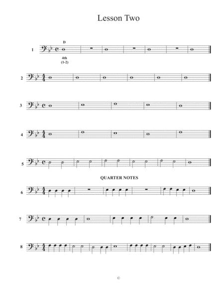 Etudes For Beginning Trombone Euphonium Page 2