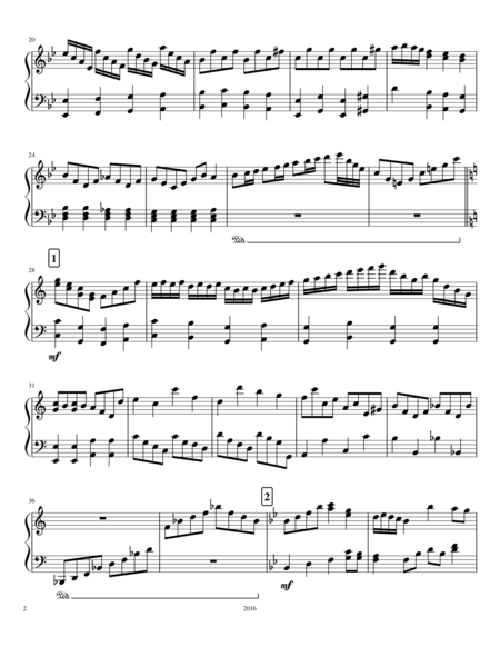 Evening Melody No 1 Page 2