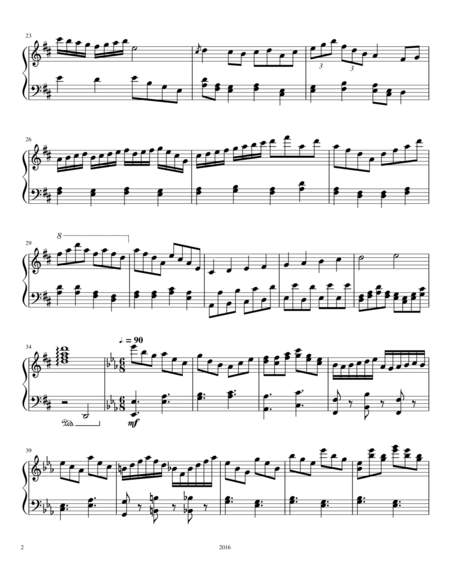 Evening Melody No 2 Page 2