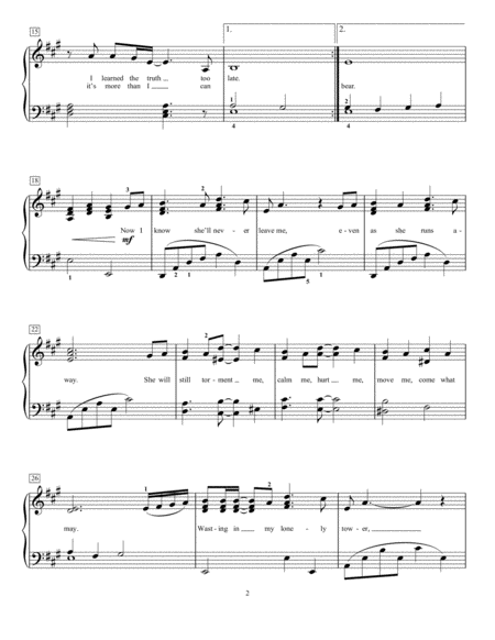 Evermore From Beauty And The Beast Arr Mona Rejino Page 2