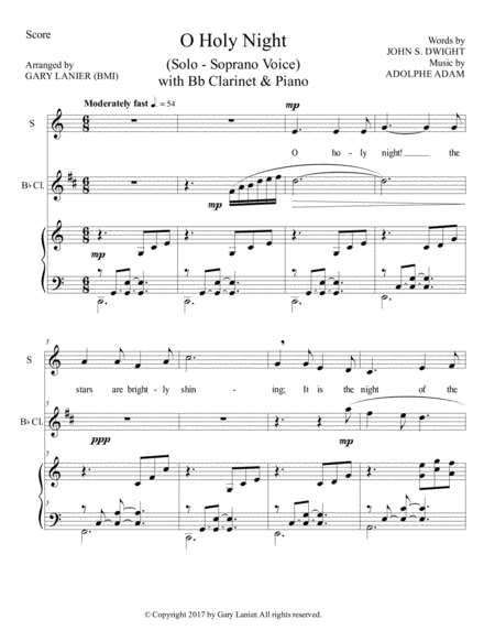 Everybody Needs Somebody To Love For Clarinet Quartet Page 2