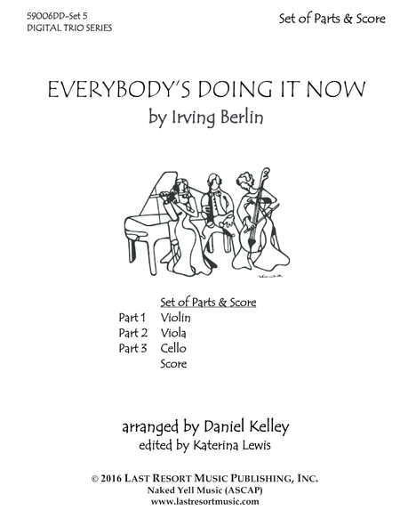 Everybodys Doing It Now For String Trio Violin Viola Cello Page 2