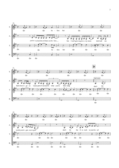 Eye In The Sky Satb Page 2