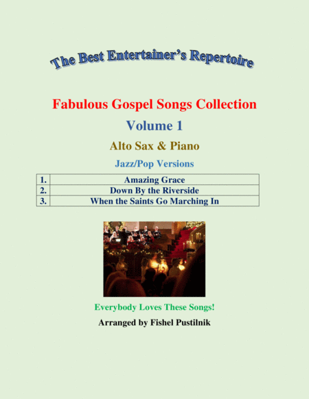 Fabulous Gospel Songs Collection For Alto Sax And Piano Volume 1 Video Page 2