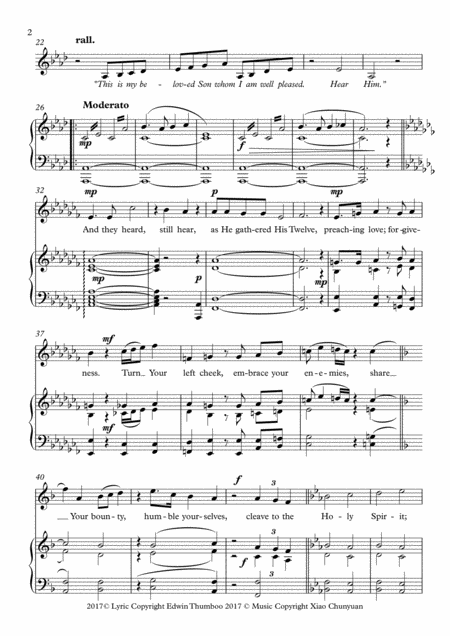 Fall Redemption 2 Redemption For Low Voice Piano Page 2