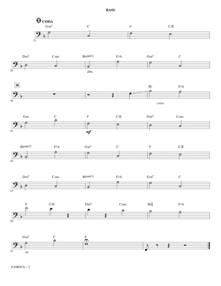 Famous Arr Roger Emerson Bass Page 2