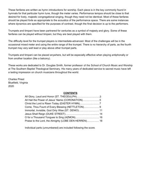 Fanfare Quartets Page 2