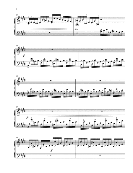 Fantaisie Impromptu Arr For The Left Hand Page 2