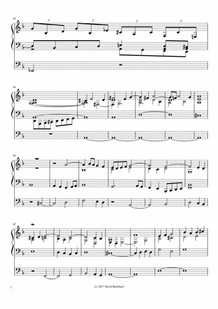 Fantaisie Pour Orgue Solo Organ Page 2