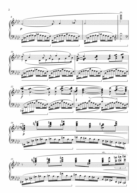 Fantasia For Piano Infausto Messaggero Page 2