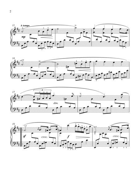 Fantasie Impromptu Slow Section For Intermediate Piano Page 2