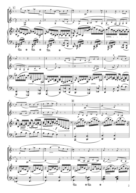 Fantasiestucke Op 88 Iii Duett For Oboe Clarinet Piano Page 2