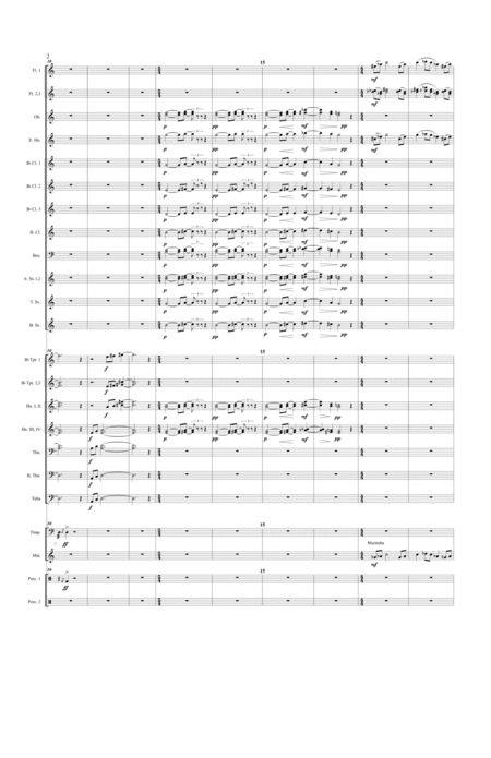 Fantasy And Fugue For Wind Ensemble Page 2