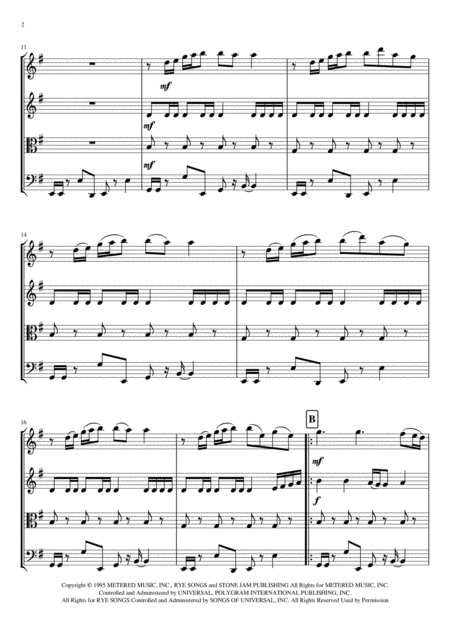 Fantasy Mariah Carey String Quartet Page 2