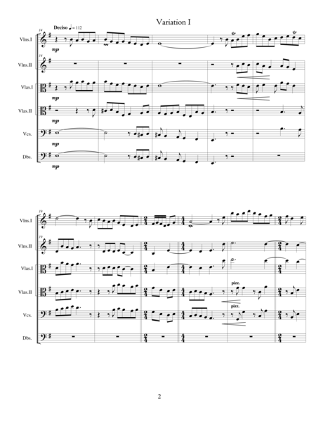 Fantasy No 5 In E Minor Cs 265 Forstring Orchestra Page 2