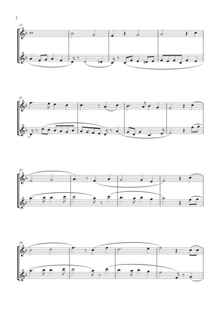 Fantazia No 10 Arrangement For 4 Recorders Page 2