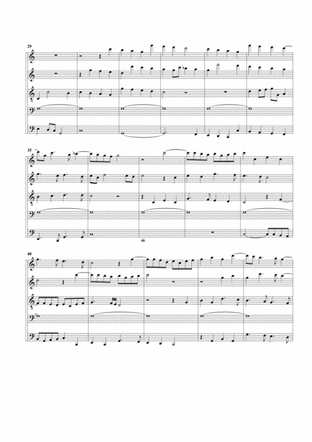 Fantazia Upon One Note Arrangement For 5 Recorders Page 2