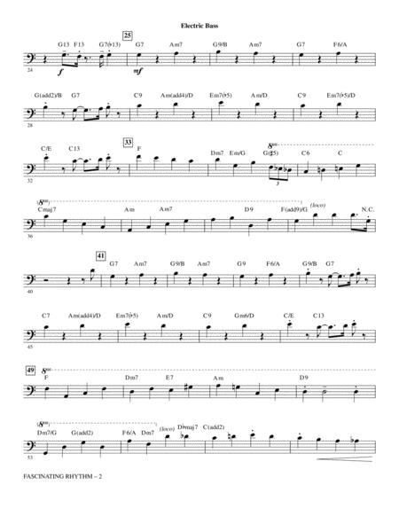 Fascinating Rhythm From Lady Be Good Arr Ed Lojeski Bass Page 2