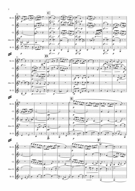 Faur Pelleas Et Melisande Op 78 Iii Sicilienne Clarinet Quintet Page 2