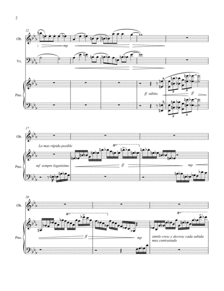 Faustasa Trio For Piano Vc Oboe Page 2