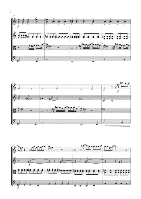 Fear String Quartet Page 2