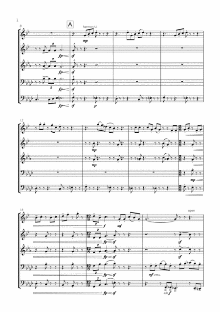 Feeling Good For Brass Quintet Page 2