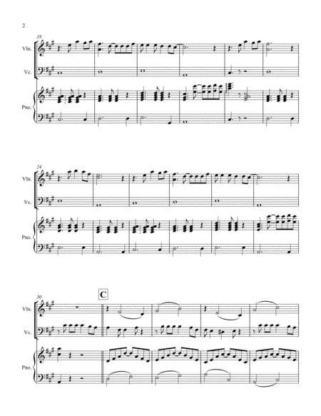 Feliz Navidad Piano Trio Page 2