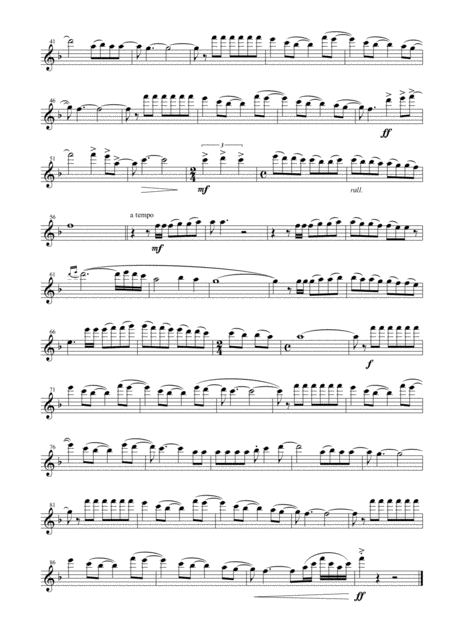 Fernando By Abba For Flute Quartet Page 2