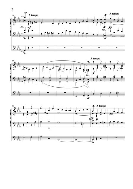 Finale In C Minor For Organ Page 2