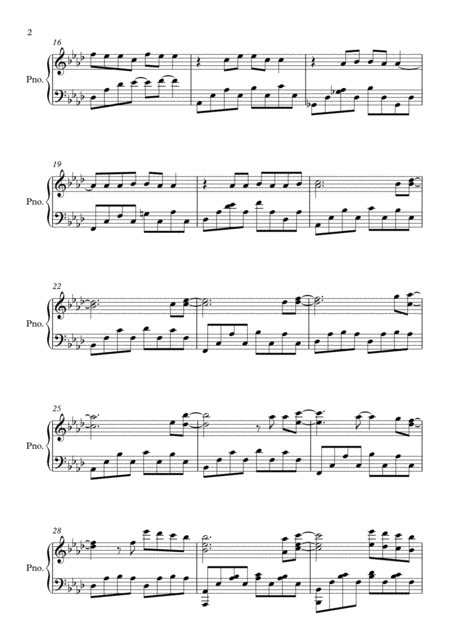 Firework By Katy Perry Piano Page 2