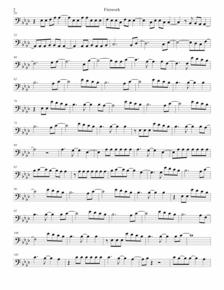 Firework Original Key Cello Page 2