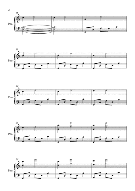 First Step From Interstellar Piano Page 2