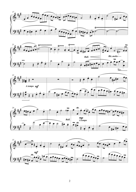 Five Easy Fughettas Classic In Two Voices For Piano Page 2