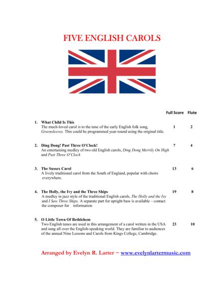 Five English Carols Page 2