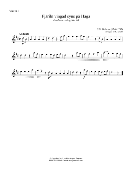 Fjriln Vingad Syns P Haga For String Quartet Page 2