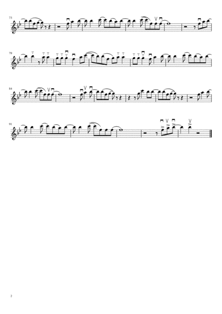 Flashdance What A Feeling For String Quartet Page 2