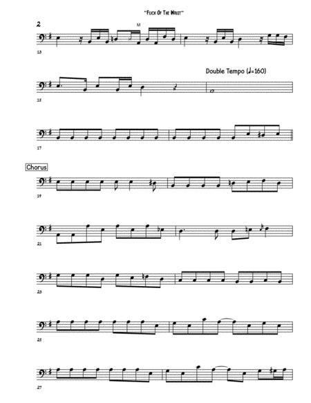 Flick Of The Wrist Bass Guitar Page 2