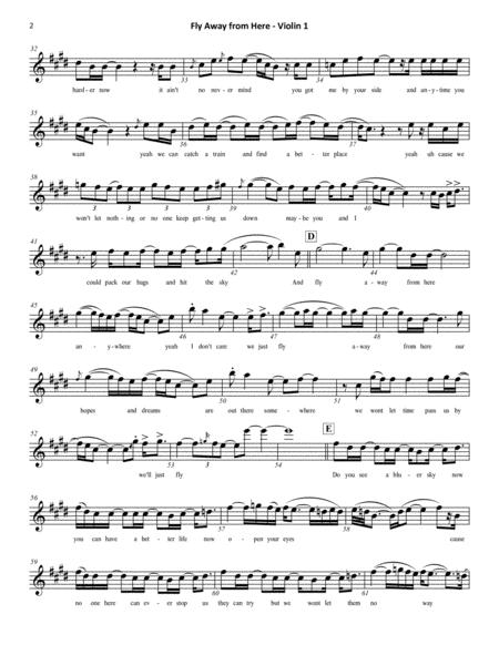 Fly Away From Here Aerosmith String Quartet Page 2